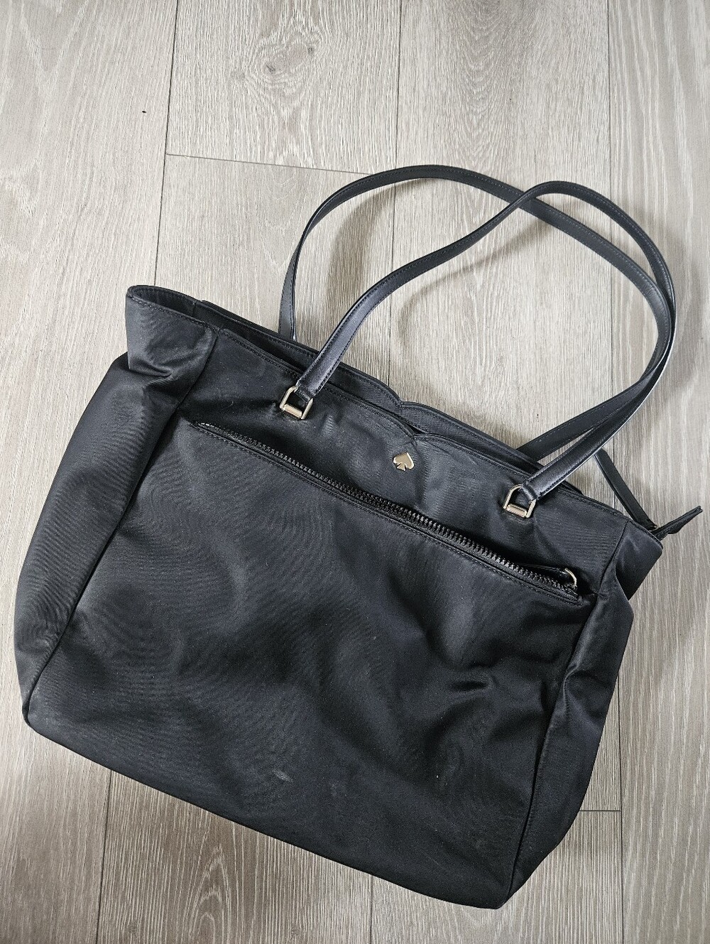 KATE SPADE Black Nylon Tote Bag